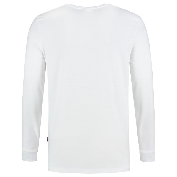 Leichtes langarm T-Shirt 60°C White 8XL