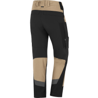 FHB sehr leichte Stretchhose beige-schwarz