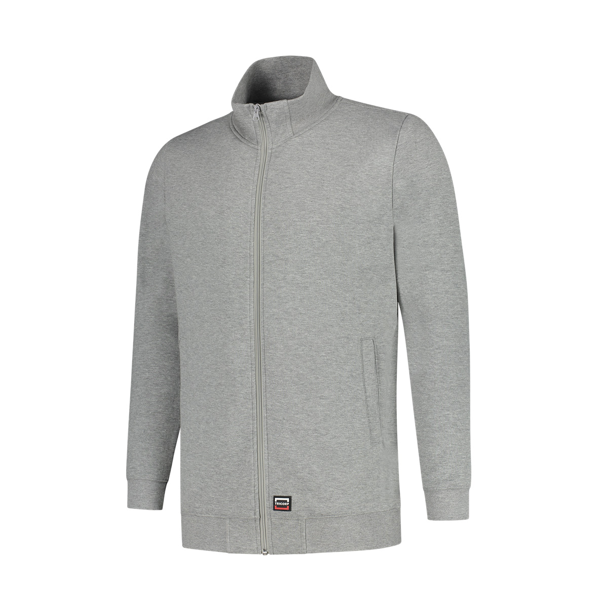 Tricorp Sweatjacke 60°C grau meliert bis 8XL