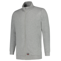 Tricorp Sweatjacke 60°C grau meliert bis 8XL