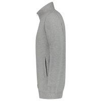 Tricorp Sweatjacke 60°C grau meliert bis 8XL