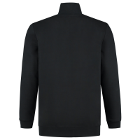 Sweatjacke Waschbar 60°C Black 6XL