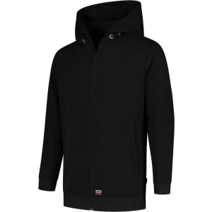 Tricorp Sweatjacke Kapuze Waschbar 60&deg;C Farbe Black