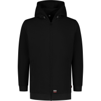 Tricorp Sweatjacke Kapuze Waschbar 60°C Farbe Black