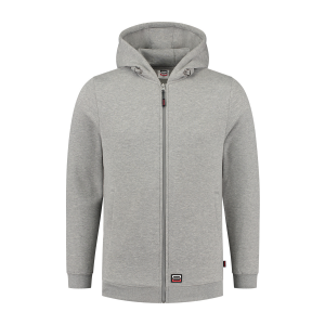 Tricorp Sweatjacke Kapuze 60&deg;C grau meliert