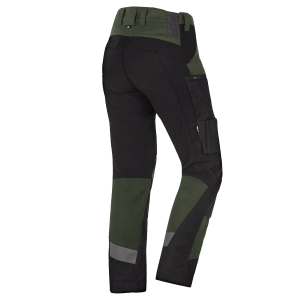 FHB LEO Stretch-Arbeitshose oliv-schwarz Gr. 44