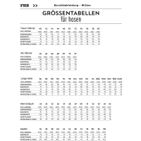 FHB LEO Stretch-Arbeitshose oliv-schwarz Gr. 44