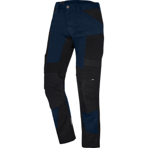 FHB LEO Stretch-Arbeitshose marine-schwarz