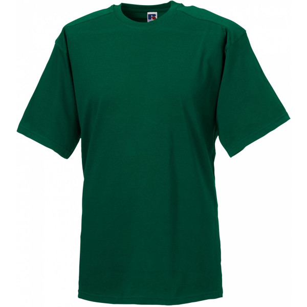 T-Shirt für den Beruf in grün bis 60C Wäsche