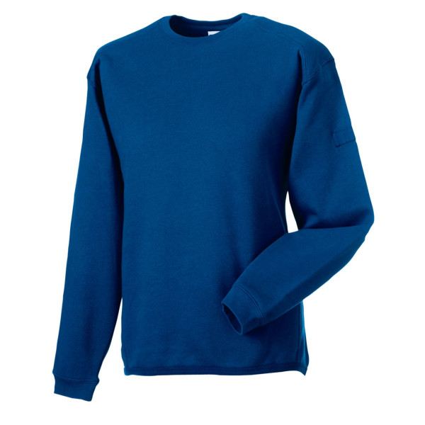 Langarm Sweatshirt blau für die Arbeit